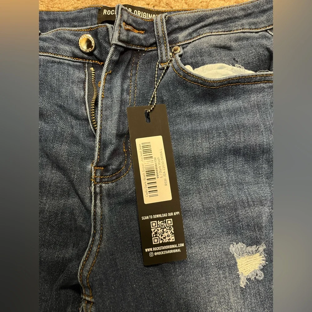 Rockstar Original Stacked Jeans - Picture 3 of 5